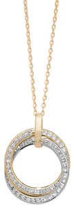 Yellow & White Gold Necklace & Pendant